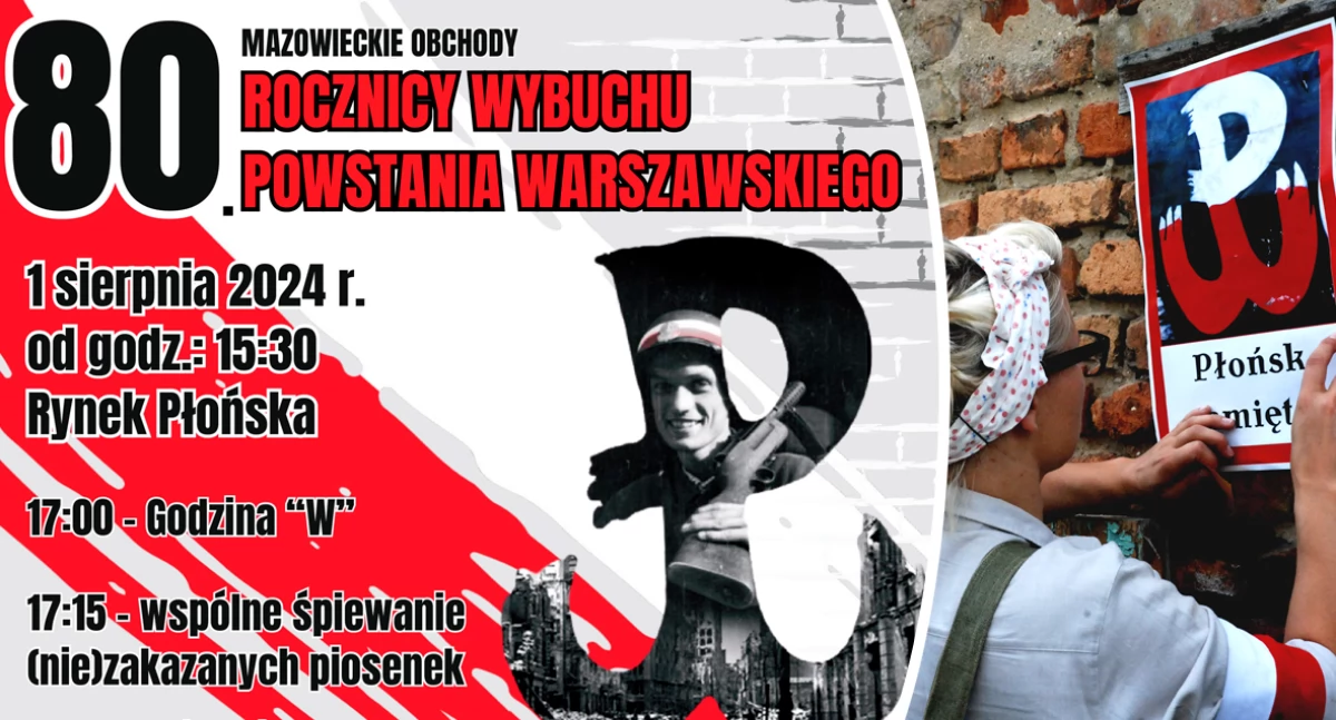 zaproszenia, Będą obchody rocznicy wybuchu Powstania Warszawskiego - zdjęcie, fotografia