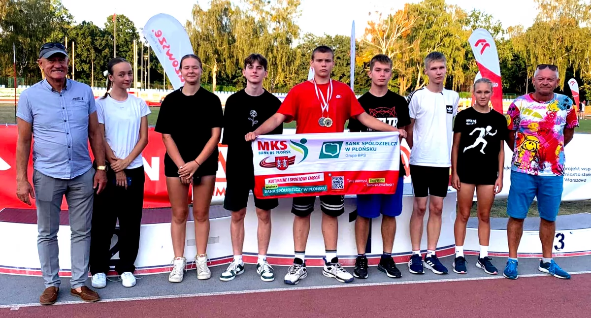 lekkoatletyka, Młodzicy rywalizacji międzywojewódzkiej medale Bąkowskiego - zdjęcie, fotografia