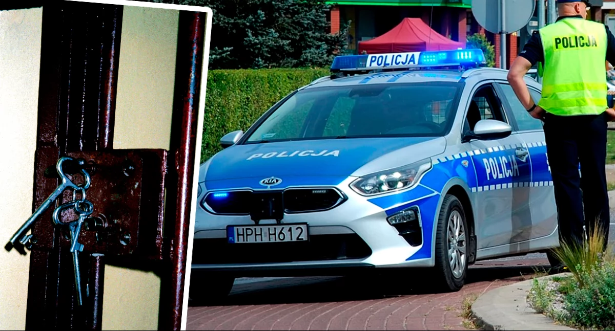 policja na drodze, kratkami wpadł podczas drogowej kontroli - zdjęcie, fotografia