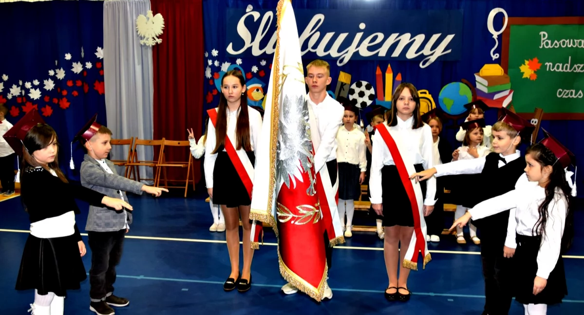 imprezy szkolne, Święto pierwszoklasistów zerówkowiczów Płońsk - zdjęcie, fotografia