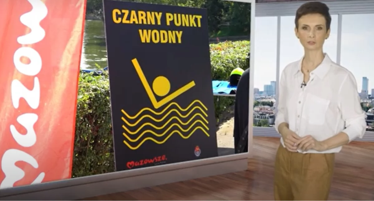 artykuł sponsorowany, Informacje Mazowsza bezpieczeństwie wodą czarnych punktach wodnych - zdjęcie, fotografia