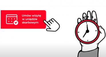 Nie chcesz online, to możesz umówić się na wizytę w skarbówce