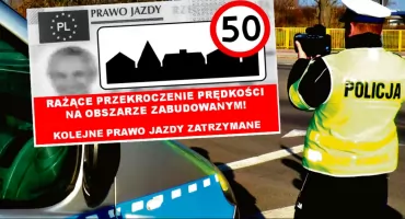Stracił prawko w Arcelinie - to już 70 taki przypadek w tym roku