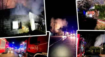 Straż i prokuratura o tragicznym pożarze w Koziebrodach