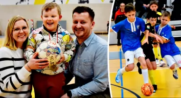 10-latki w futsalowym turnieju dla siedmioletniego Kuby