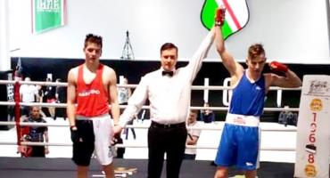 Sebastian Skwarski bokserskim mistrzem Mazowsza juniorów!