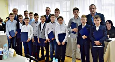 Szczypiorniści wyróżnieni na sesji w Sochocinie